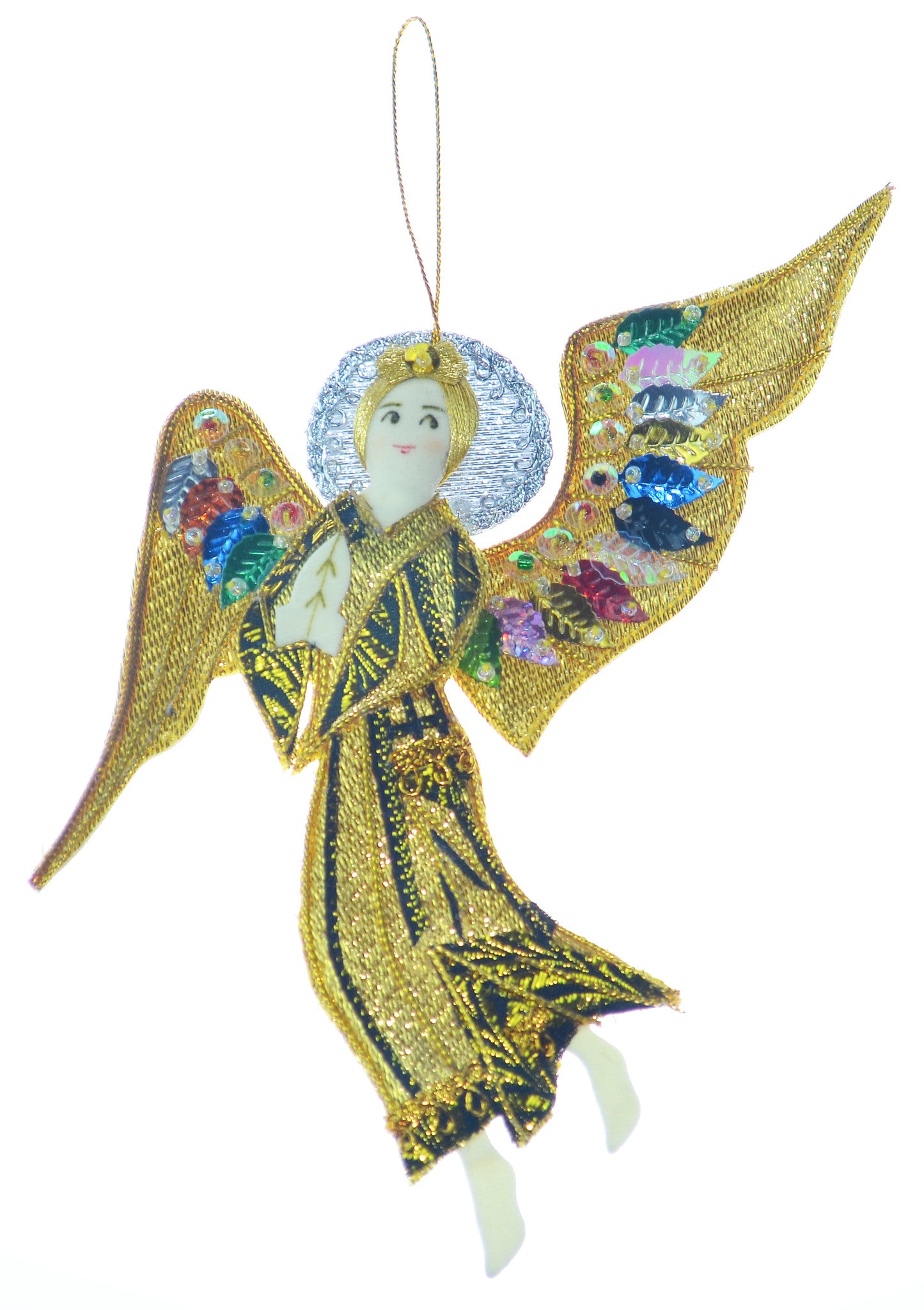 Gold Angel Hanging Decoration