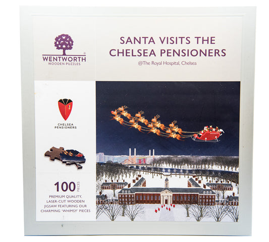 Santa Visits the Chelsea Pensioners - Wentworth Jigsaw Puzzle