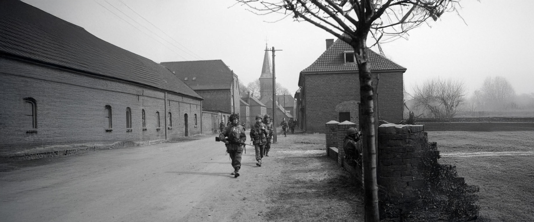 British Paratroopers in Hamminkeln in March 1945