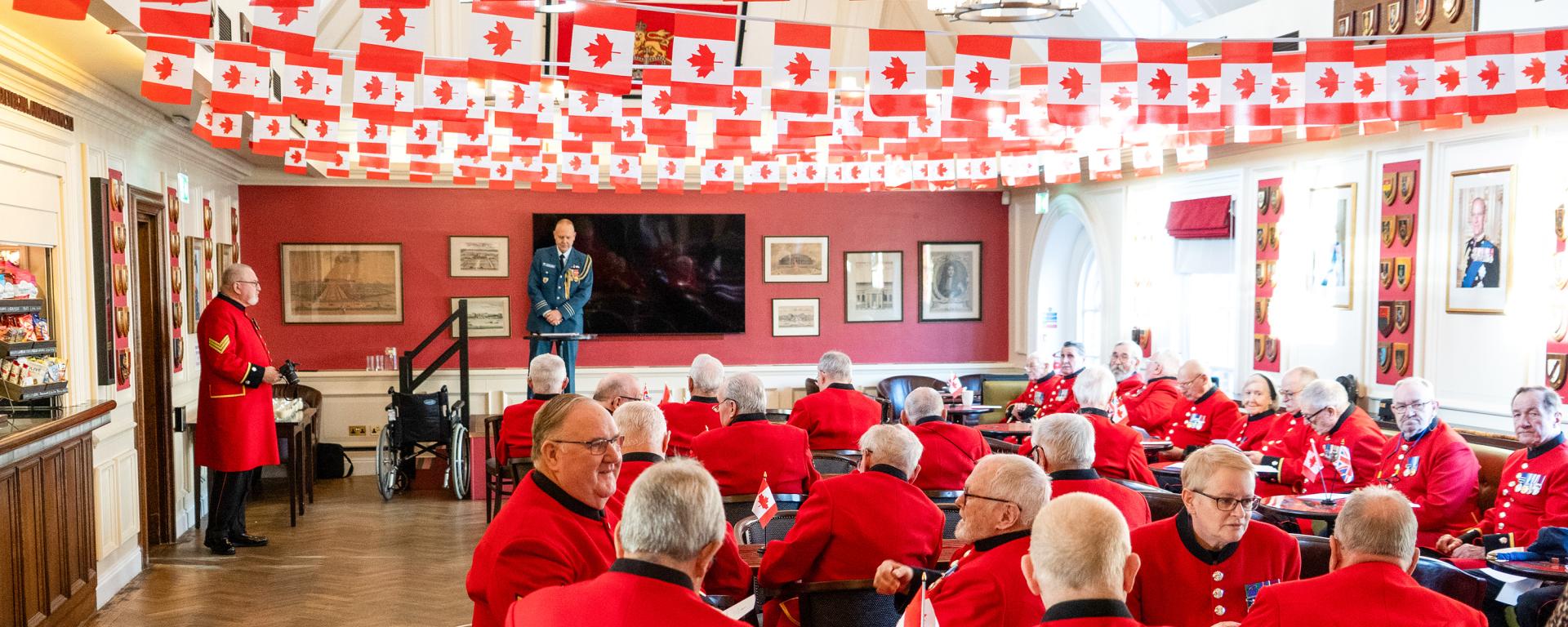 Royal Hospital Chelsea Hosts 11th Annual Canadian Pancake Breakfast